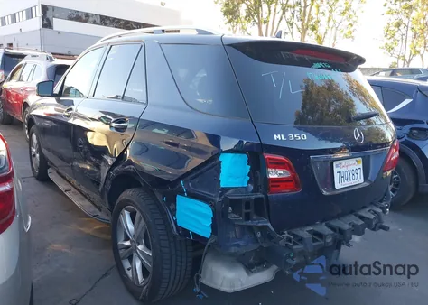 2015 Mercedes-Benz Ml 350 из США, поврежденный, VIN 4JGDA5JB2FA512028